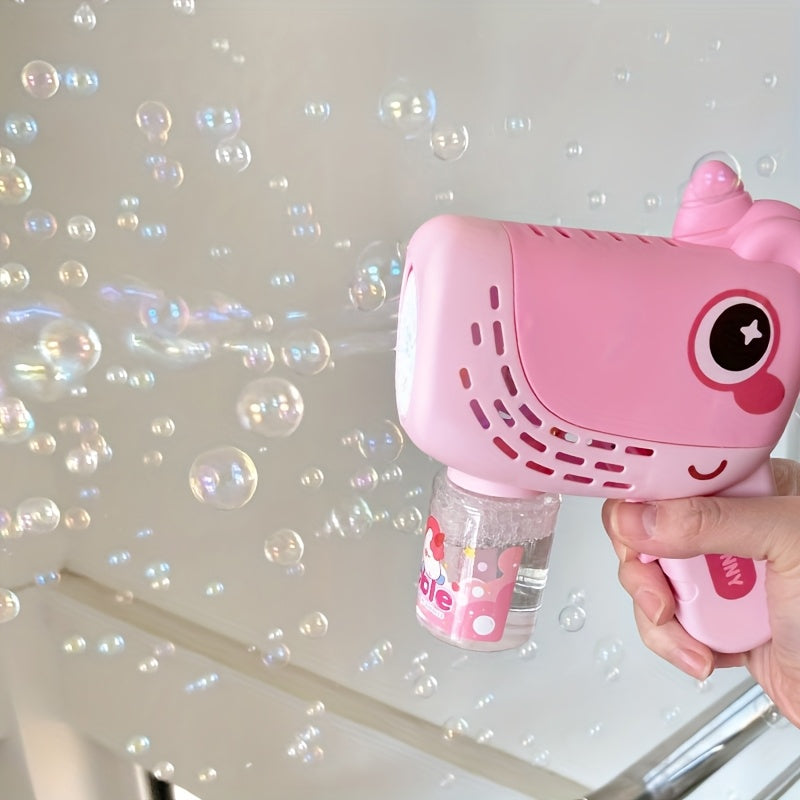 Bellenblaasmachine voor Kinderen zonder Navulvloeistof | Bubbelpistool Cadeau voor Binnen & Buiten – Jongens & Meisjes