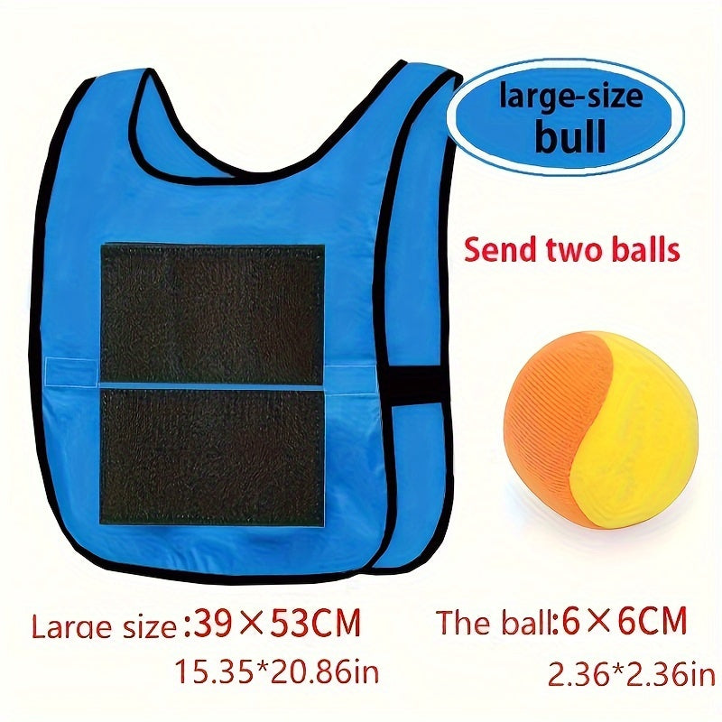 Sticky Ball Teamspel voor Kinderen | Werpspel voor Buiten op Kleding