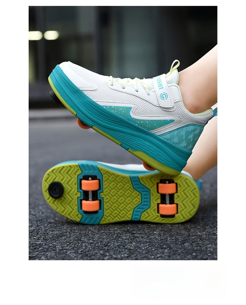 Jongens Rolschaatsen | Comfortabel met Afneembare Wielen & Remkop