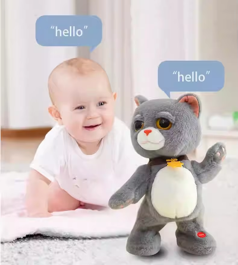 Interactieve Elektronische Kat | Pratend Speelgoed voor Kind