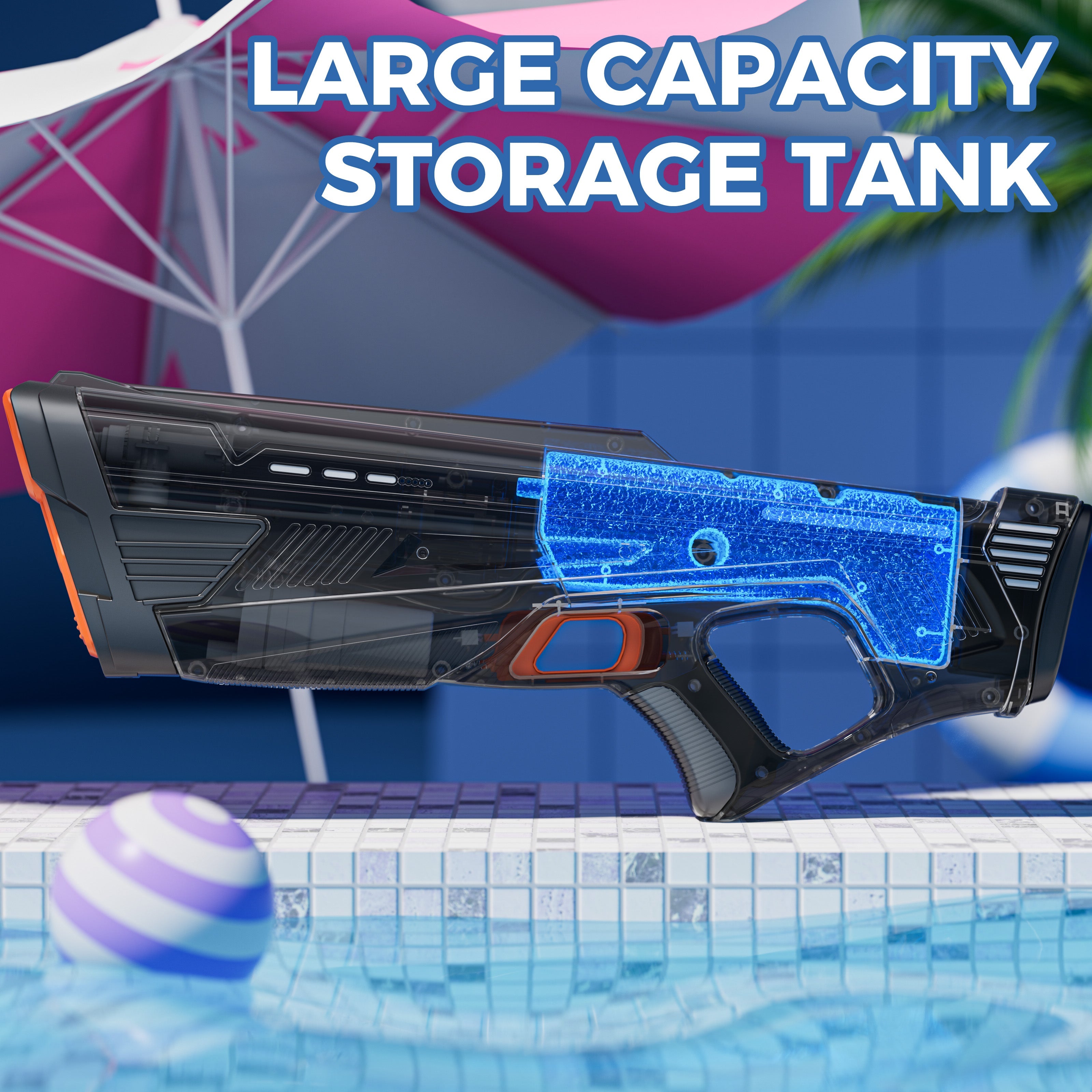 Elektrische Waterpistool Set | 2 Stuks voor Kinderen & Volwassenen