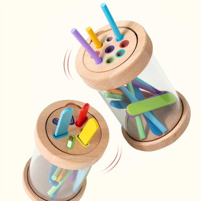 Houten Kleur & Vorm Sorteer Spel | Educatief IJsjes Matchingspel – Stimuleert Cognitieve Ontwikkeling & Leren door Spel