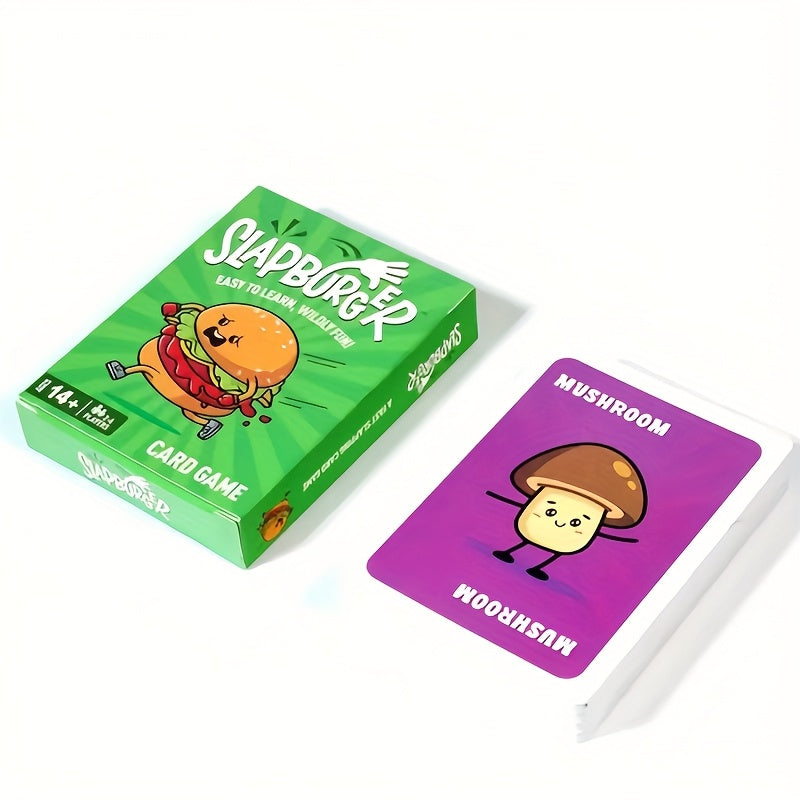 Slapburger Kaartspel – Snel Familie- en Partijspel voor 2-6 Spelers | Interactief Vermaak