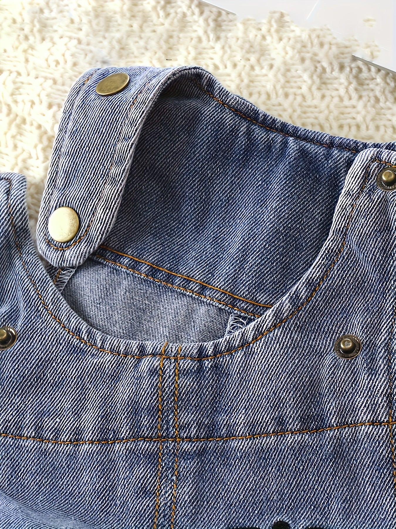 Tuinbroek met 3D konijnenstaart | Jongens & meisjes