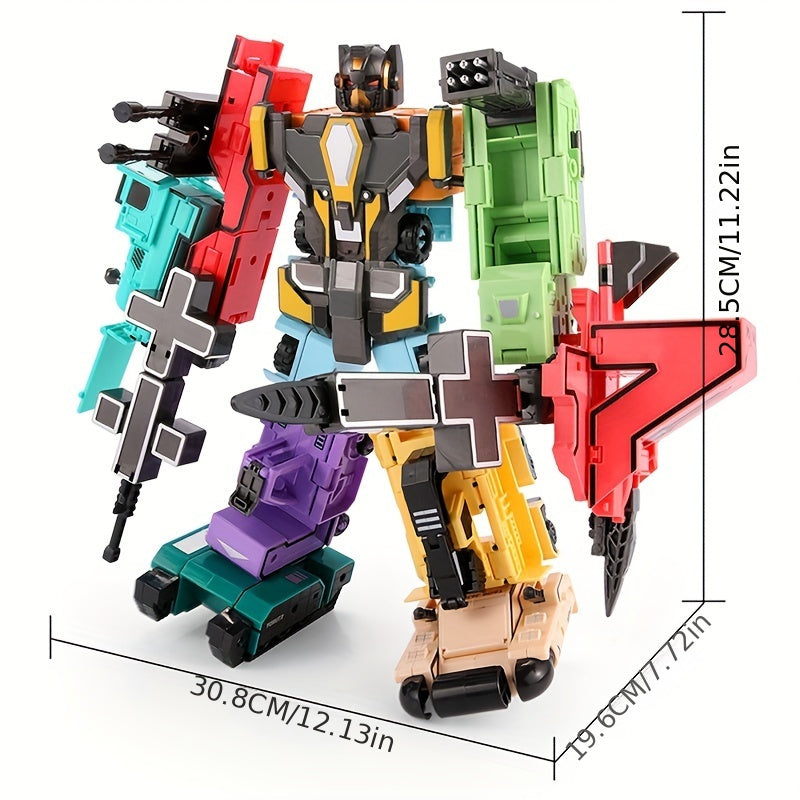 Transformeerbare Robot Auto Set | 10-delige Educatieve Speelgoed Mecha