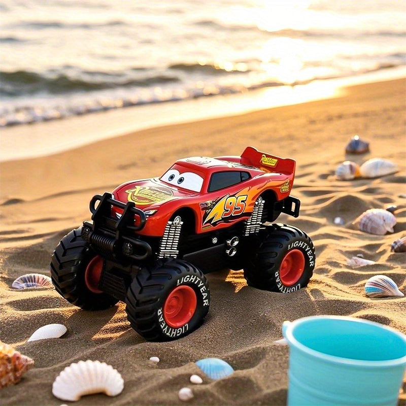 Monstertruck Auto Speelgoed – Duurzaam Lichtgevend Model | Decoratief Cadeau voor Verjaardag, Halloween of Kerst