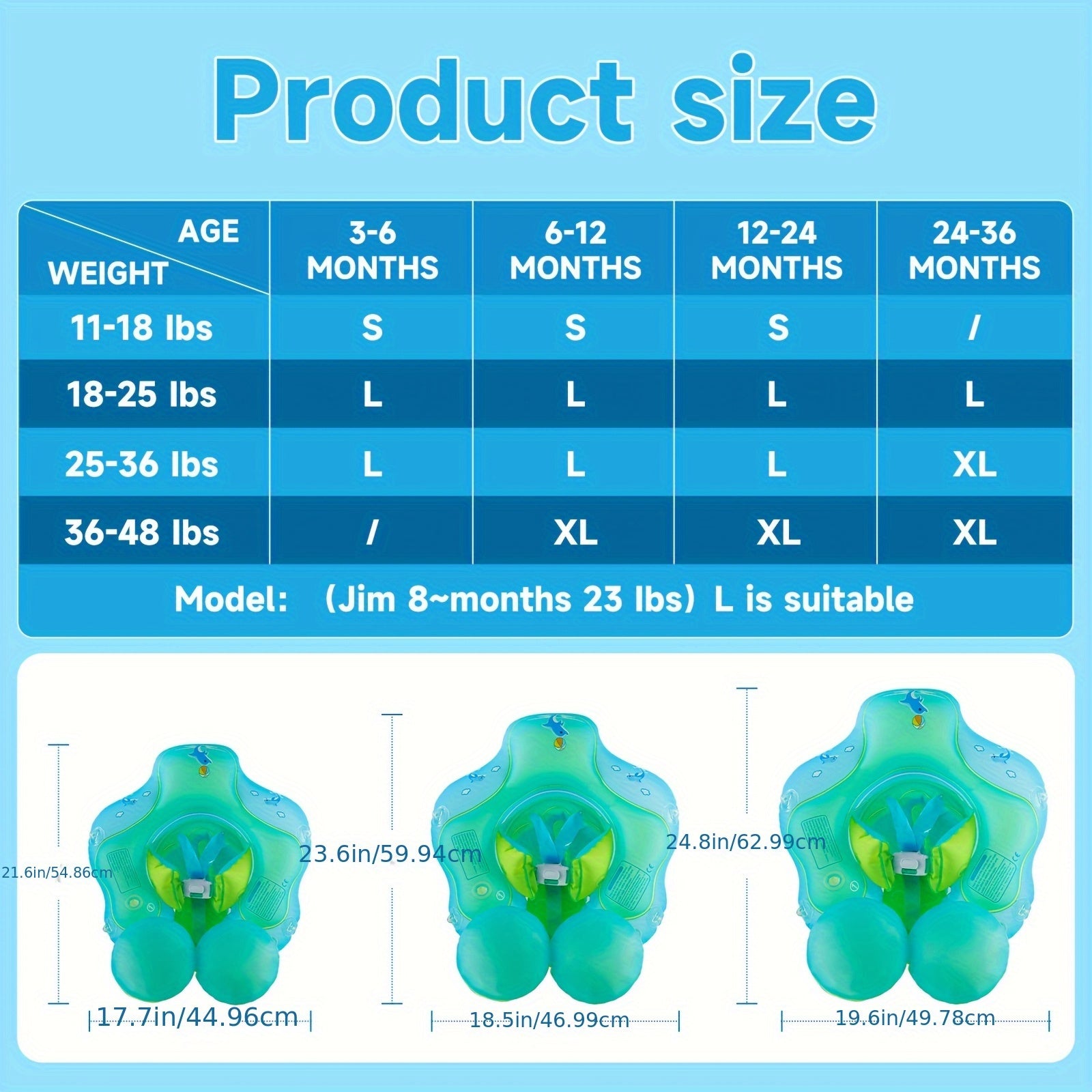 Veilige Baby Zwemring met Zonnescherm voor Kinderen 3-36 Maanden - Opblaasbare Drijver met Zitje voor Jongens en Meisjes - Dolfijn Zwemband Peuter