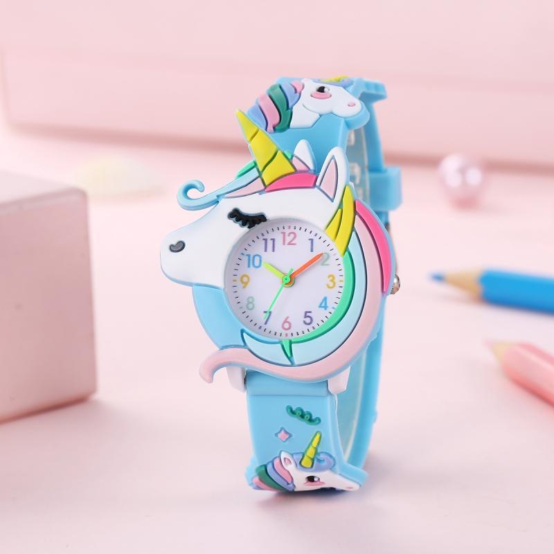 Eenhoorn Cadeauset (2 St.) | Horloge & rijstkraalarmband – Schattig cadeau