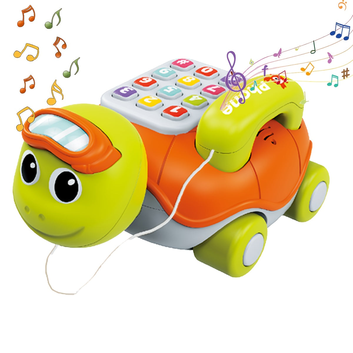 Interactieve Baby Telefoon | Educatief Speelgoed met Piano Muziek & Lichtjes