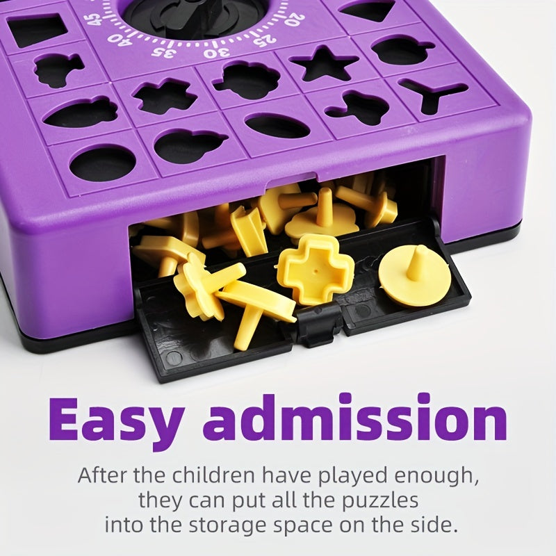 Vormpuzzel Timing Spel | Concentratie- & matching spel voor 2 spelers