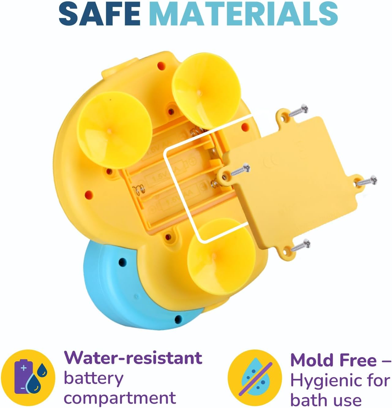 Gele Eend Bad Speelgoed | Waterpomp & Spray 18+ Maanden