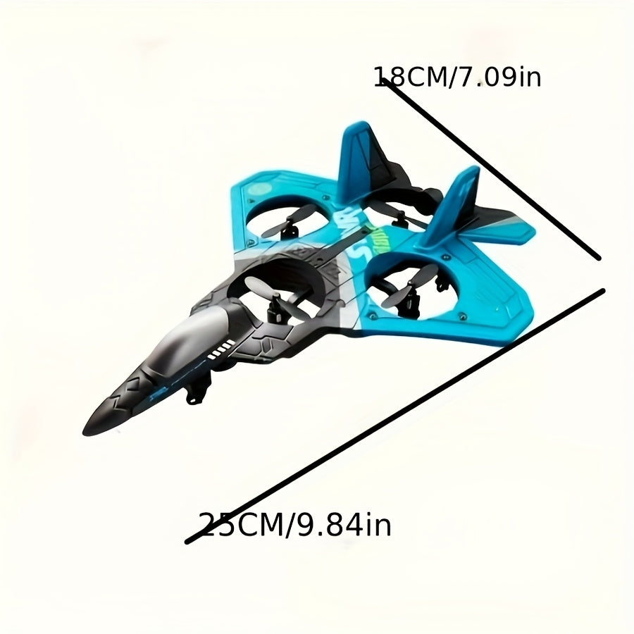 RC Gevechtsvliegtuig | Hobbyvliegtuig van EPP-schuim, Glider, RC Drone Cadeau voor 12+ Jaar