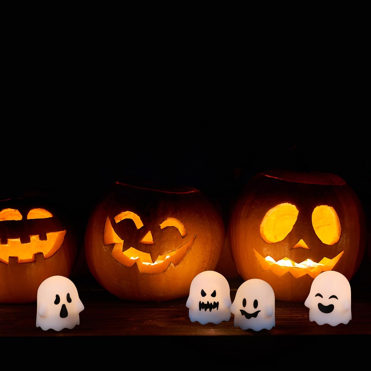 6 stuks LED kaarsen met afstandsbediening | Halloween decoratie zonder vlam