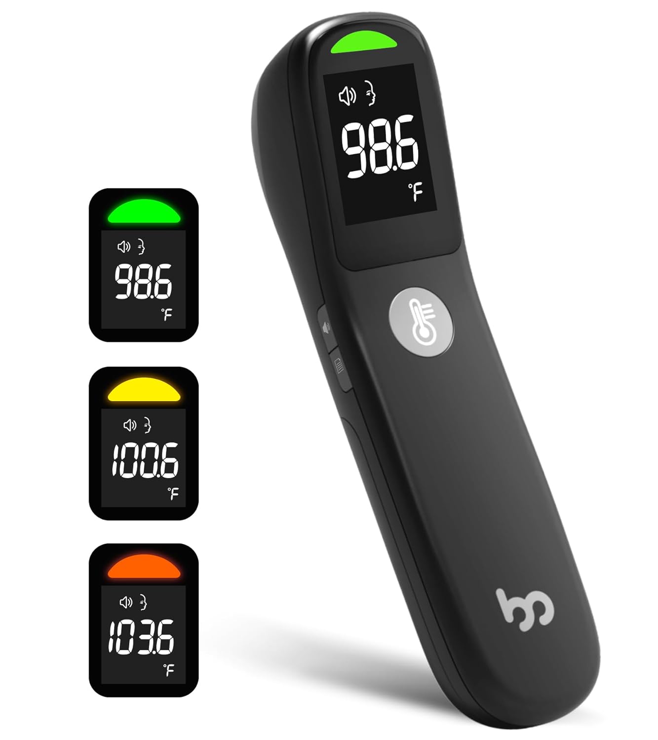 Contactloze Infrarood Digitale Thermometer | 2-in-1 Dual Mode Koorts-, Lichaams- en Oppervlaktethermometer voor Kinderen en Volwassenen