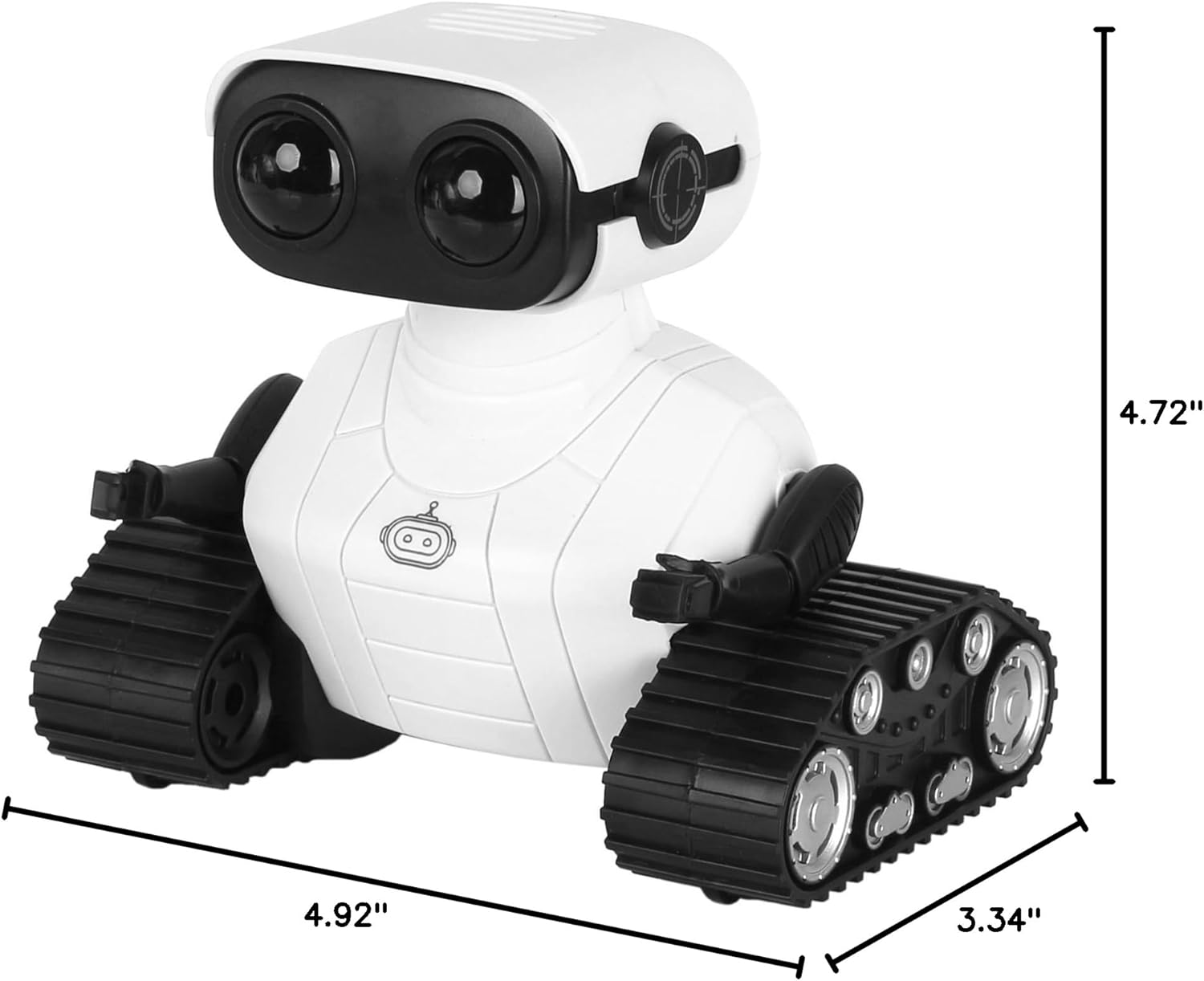 RC robot speelgoed | Oplaadbare dansende emo robot met muziek & LED ogen