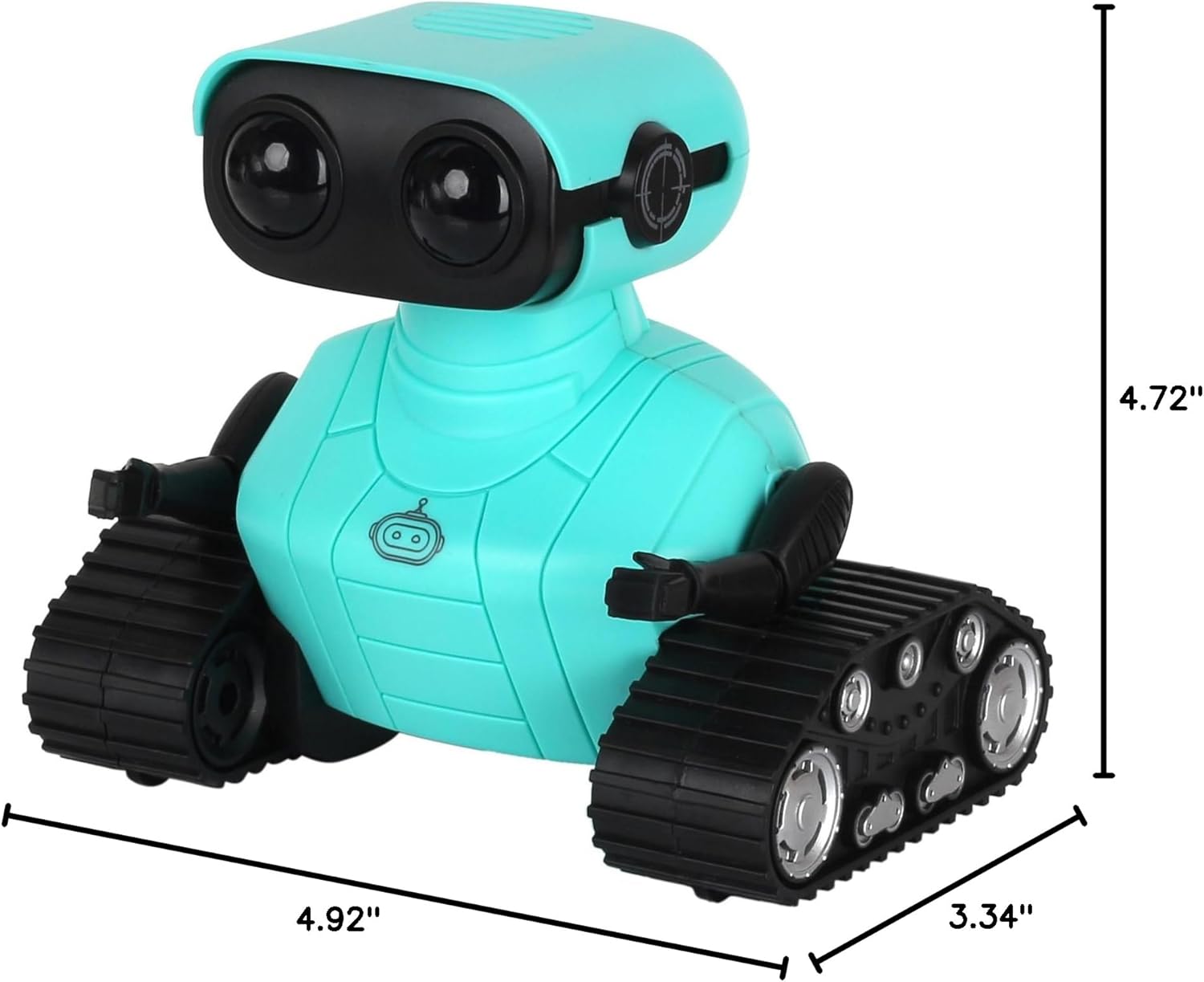 RC robot speelgoed | Oplaadbare dansende emo robot met muziek & LED ogen