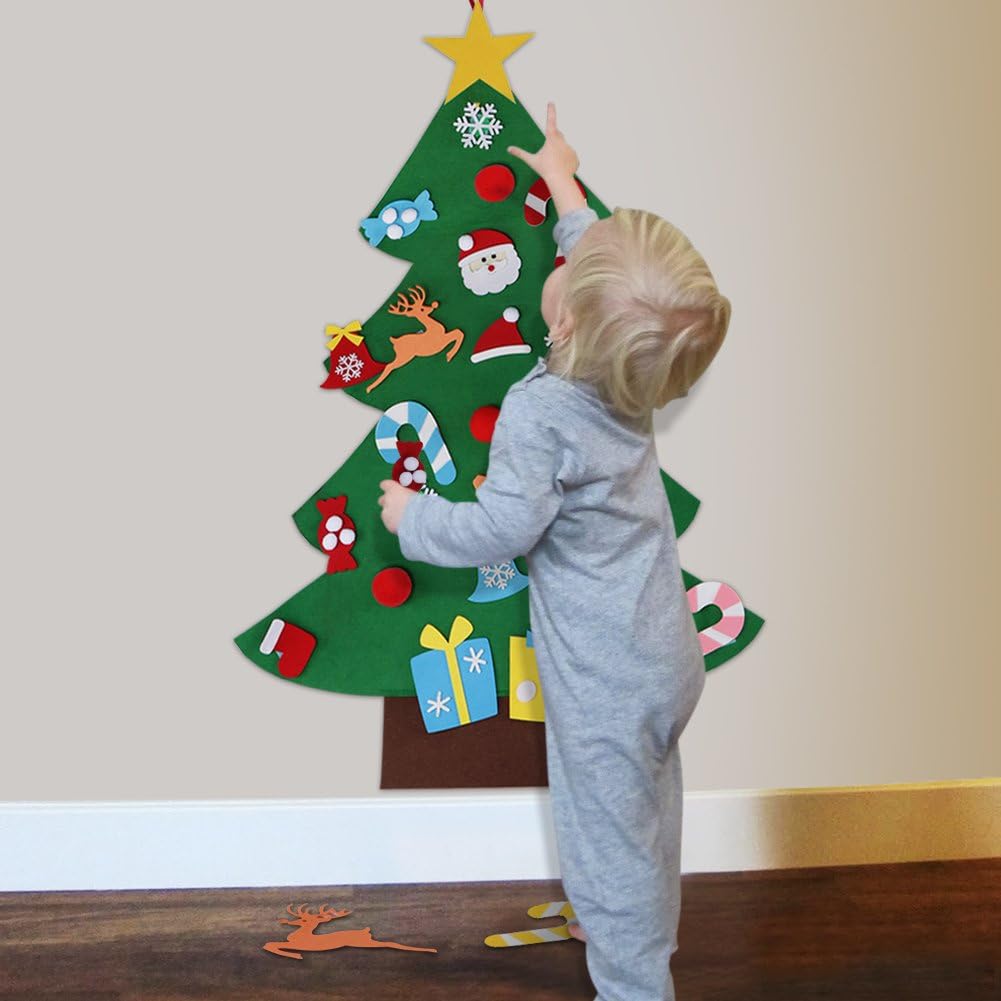 DIY vilt kerstboom | Versiering & kindercadeau kerst