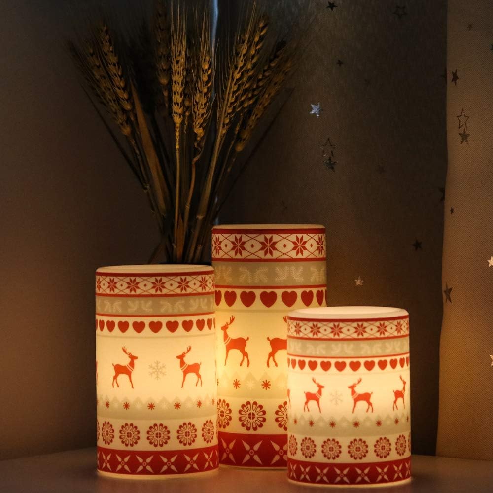 6 stuks LED kaarsen met afstandsbediening | Halloween decoratie zonder vlam