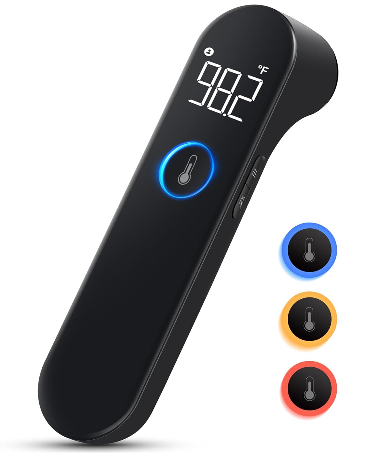 Thermometer voor volwassenen en kinderen l Nauwkeurige babythermometer l Koortsalarm & Slimme modus