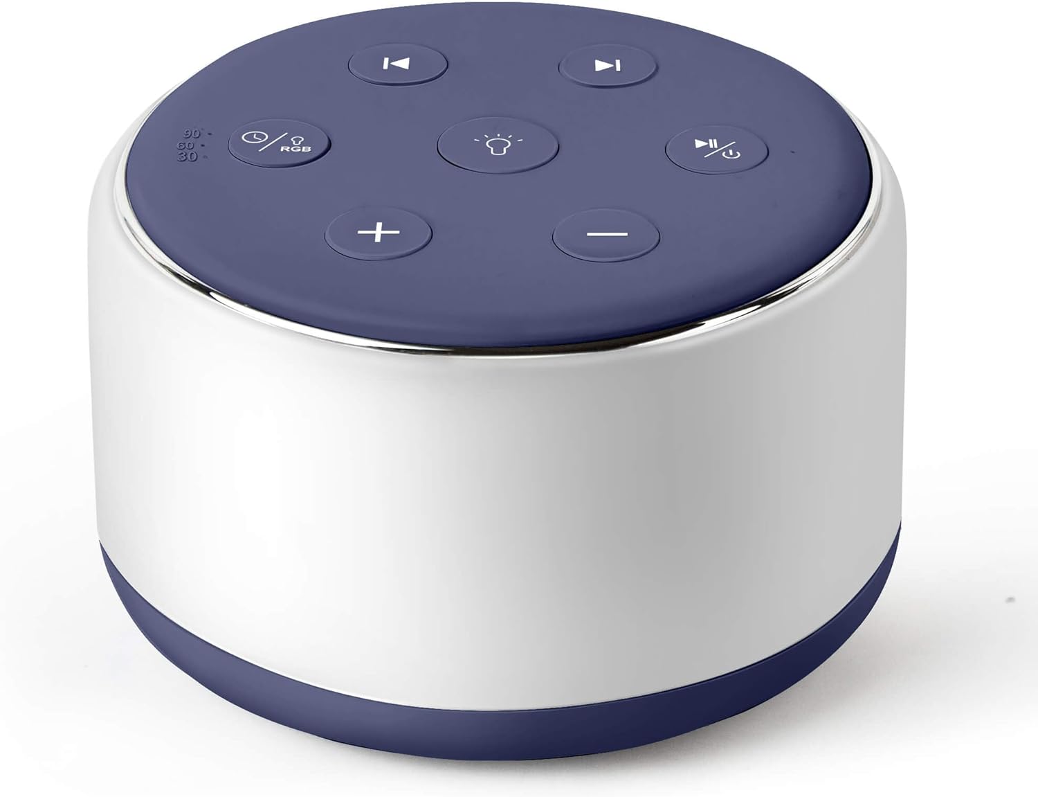 Witruisgeluid slaapmachine|34 geluiden nachtlampje oplaadbaar voor baby volwassenen