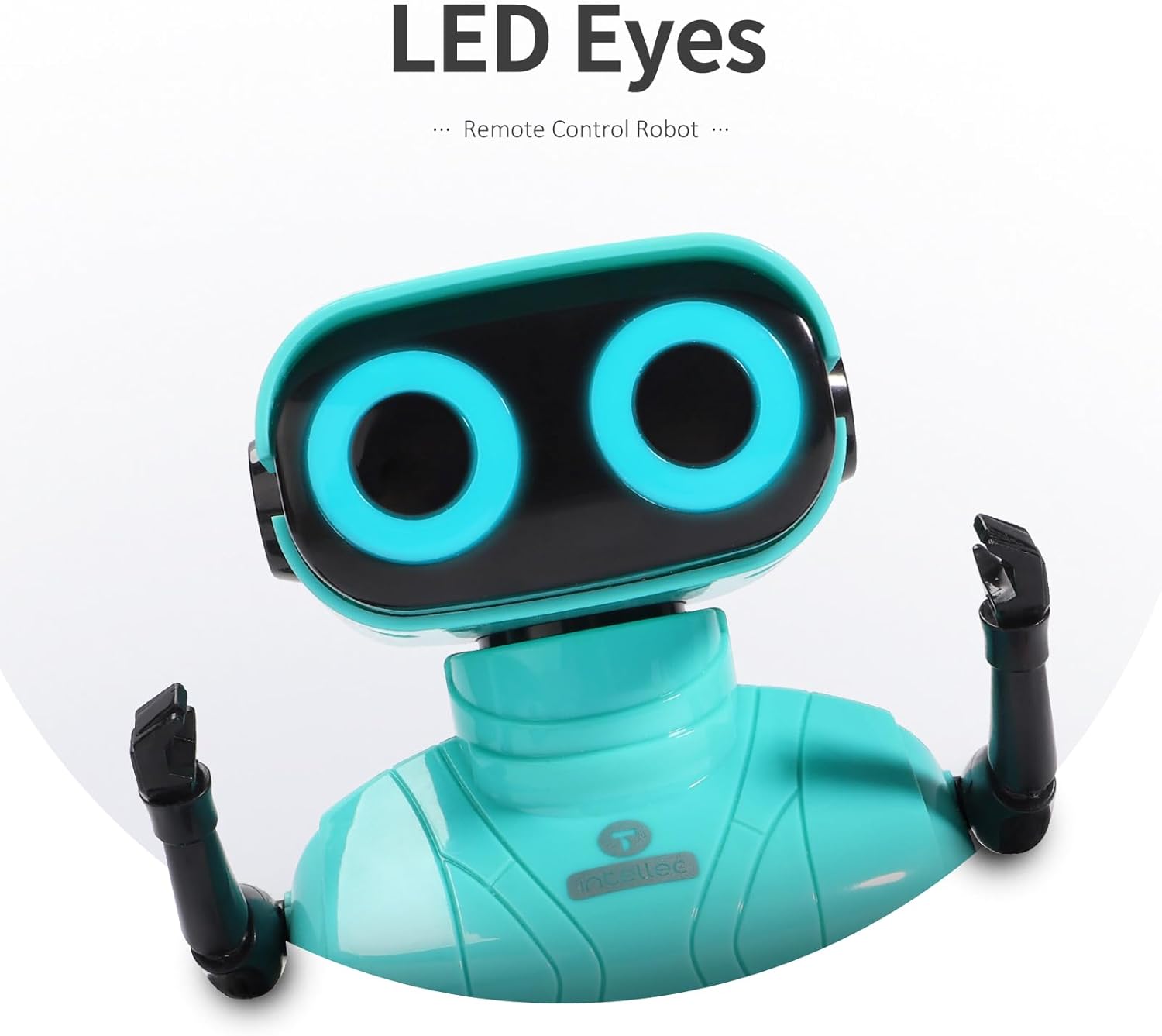 RC robot speelgoed | afstandsbediening LED ogen muziek & dans cadeau 3+ jaar