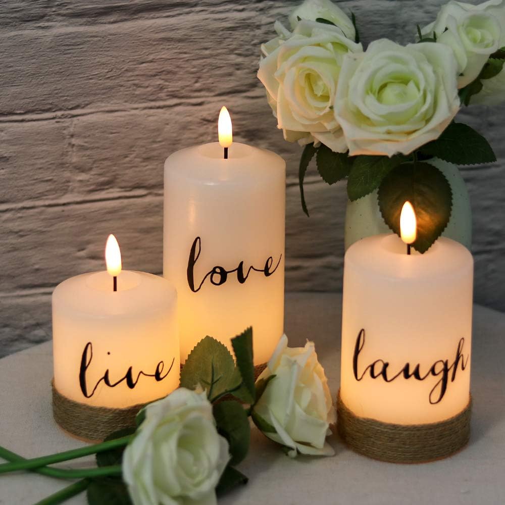 6 stuks LED kaarsen met afstandsbediening | Halloween decoratie zonder vlam
