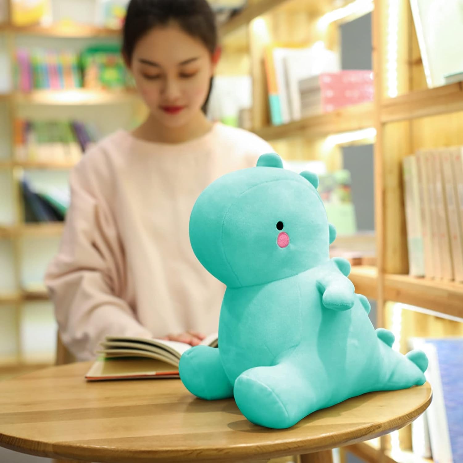 Schattige Dinosaurus Knuffels | Pluche Pop Zacht Dier Dino Knuffeldier voor Kinderen