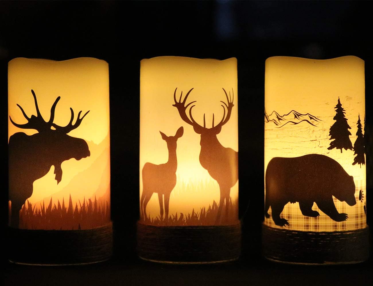 6 stuks LED kaarsen met afstandsbediening | Halloween decoratie zonder vlam
