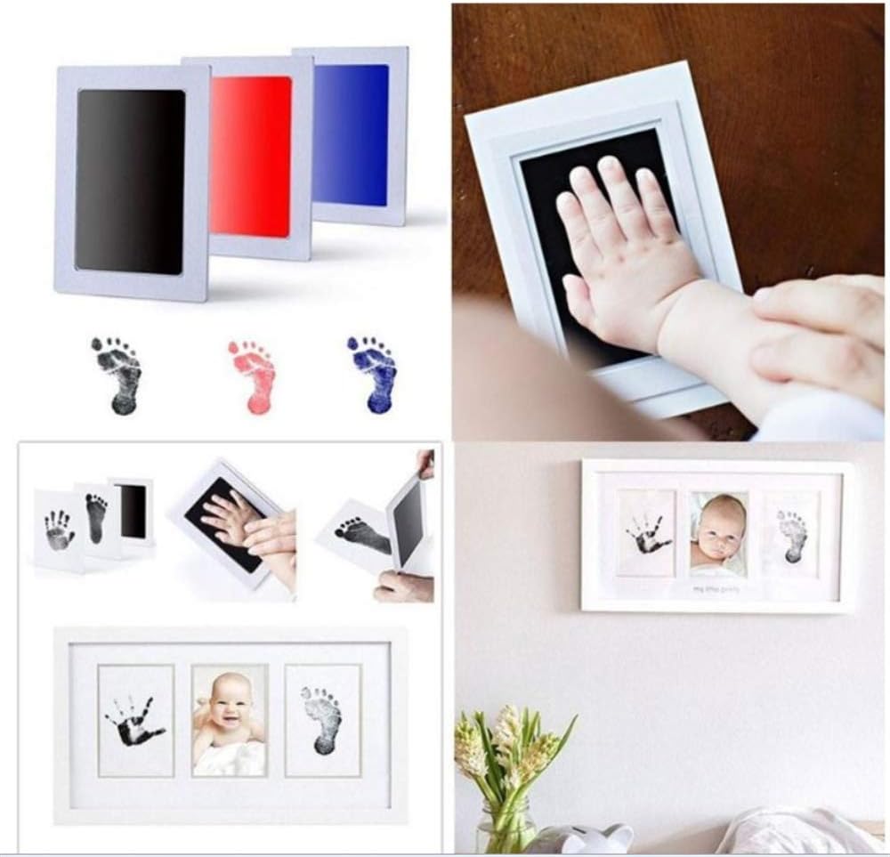 Vlekkeloze Baby Afdrukset | Inktloze Contact Baby Hand- en Voetafdruk Maak Gemakkelijk Herinneringen Met Je Baby