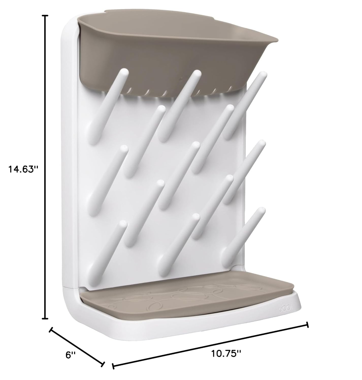 Verticale Flesdroogrek voor Baby's | Babyaccessoires Flesorganizer en Antislip Droogplank