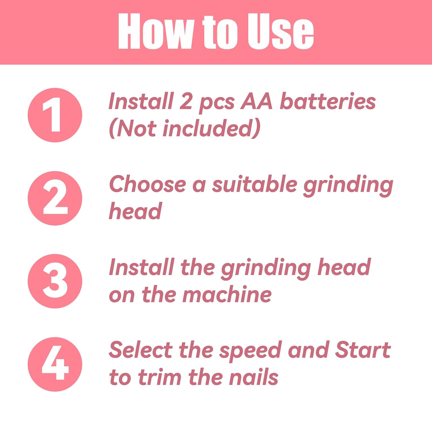 Elektrische Baby Nageltrimmer | 6 in 1 Verzorgingskit Manicure Set voor Peuters of Volwassenen