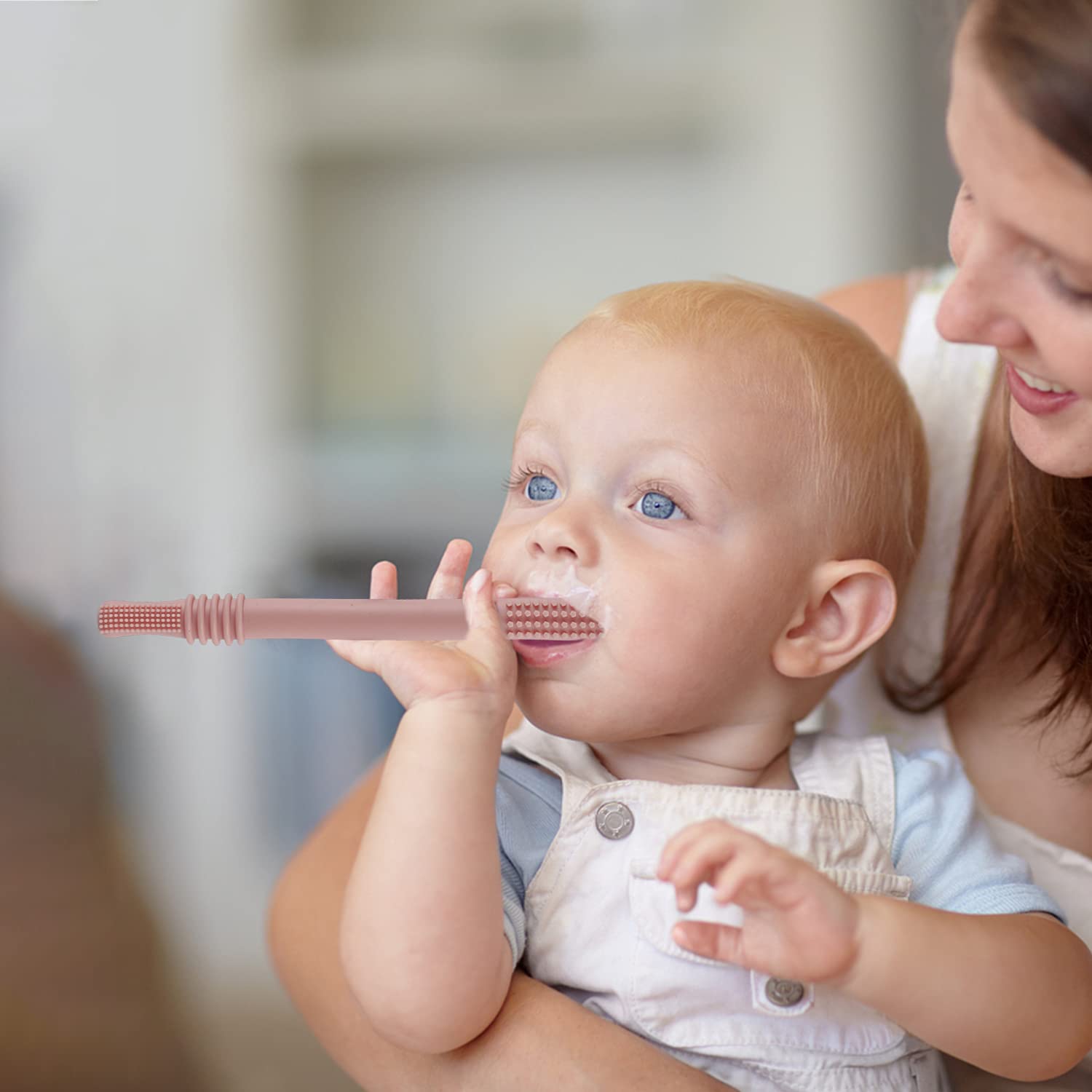 Holle Bijtspeelgoedset voor Baby's 6 siliconen bijtringen (3-12 maanden), BPA-vrij, geschikt voor vriezer en vaatwasser | Veilig, duurzaam en eenvoudig schoon te maken