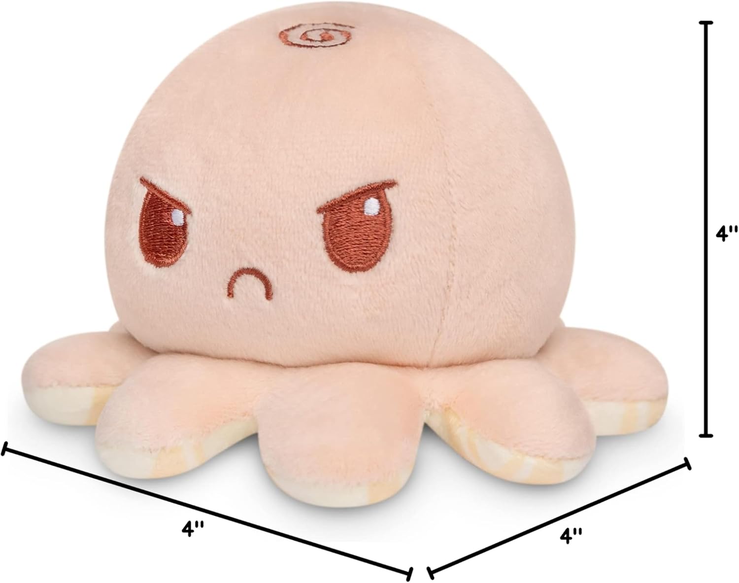 Oorspronkelijke omkeerbare octopus knuffel