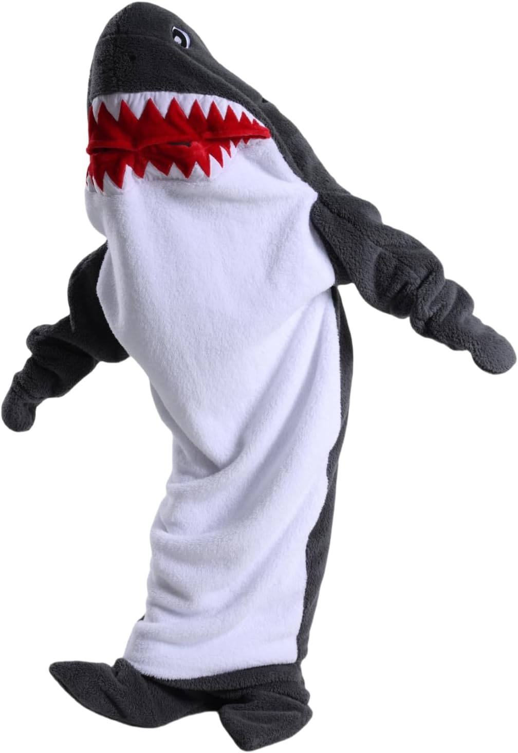 Haai hoodie volwassenen & kinderen | Cosplay kostuum & warme deken