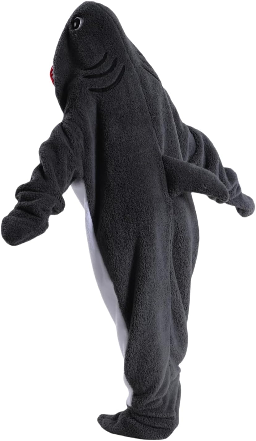 Haai hoodie volwassenen & kinderen | Cosplay kostuum & warme deken