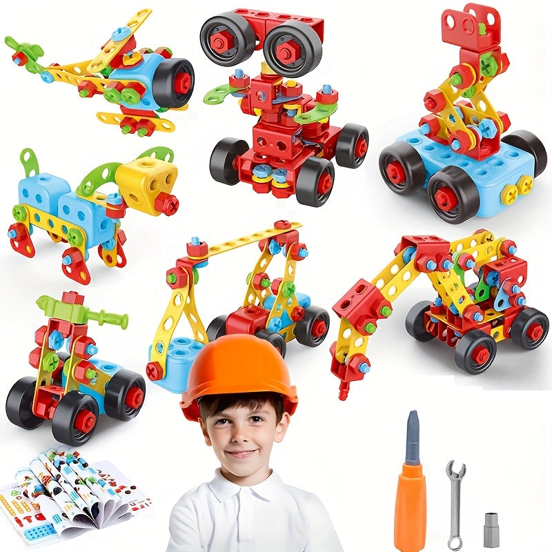 287-delige Schroefbouwset | Boor & Blokken – DIY Speelgoed 3+ Jaar