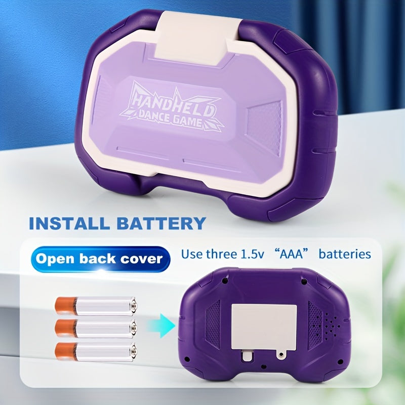 Interactieve Fidget Toy met Gloeiende Knoppen - Multiplayer Spelmodi voor Verbeterde Focus, Geheugen & Coördinatie - Educatief Breinspel voor Kinderen van 3-6 Jaar, Paars/Blauw