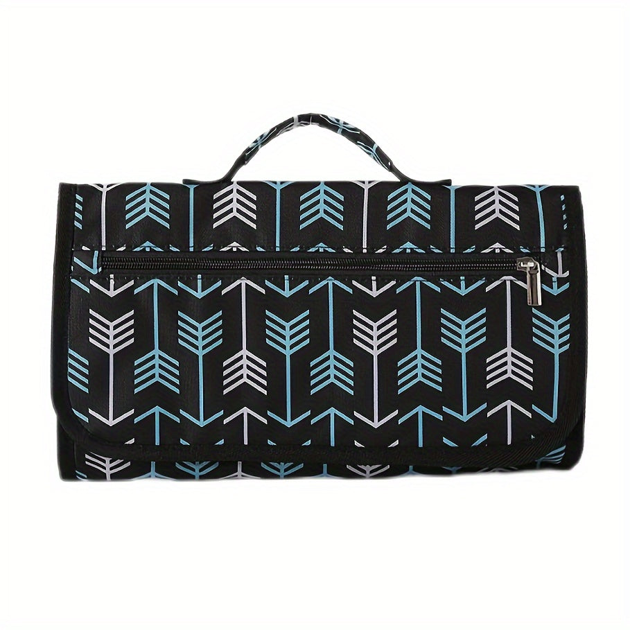 Draagbare Waterdichte Verzorgingsmat | Één-Handige Luierverzorging Mat | Reizen & Thuisgebruik voor Baby's | Ideaal Cadeau voor Baby Showers & Feestdagen