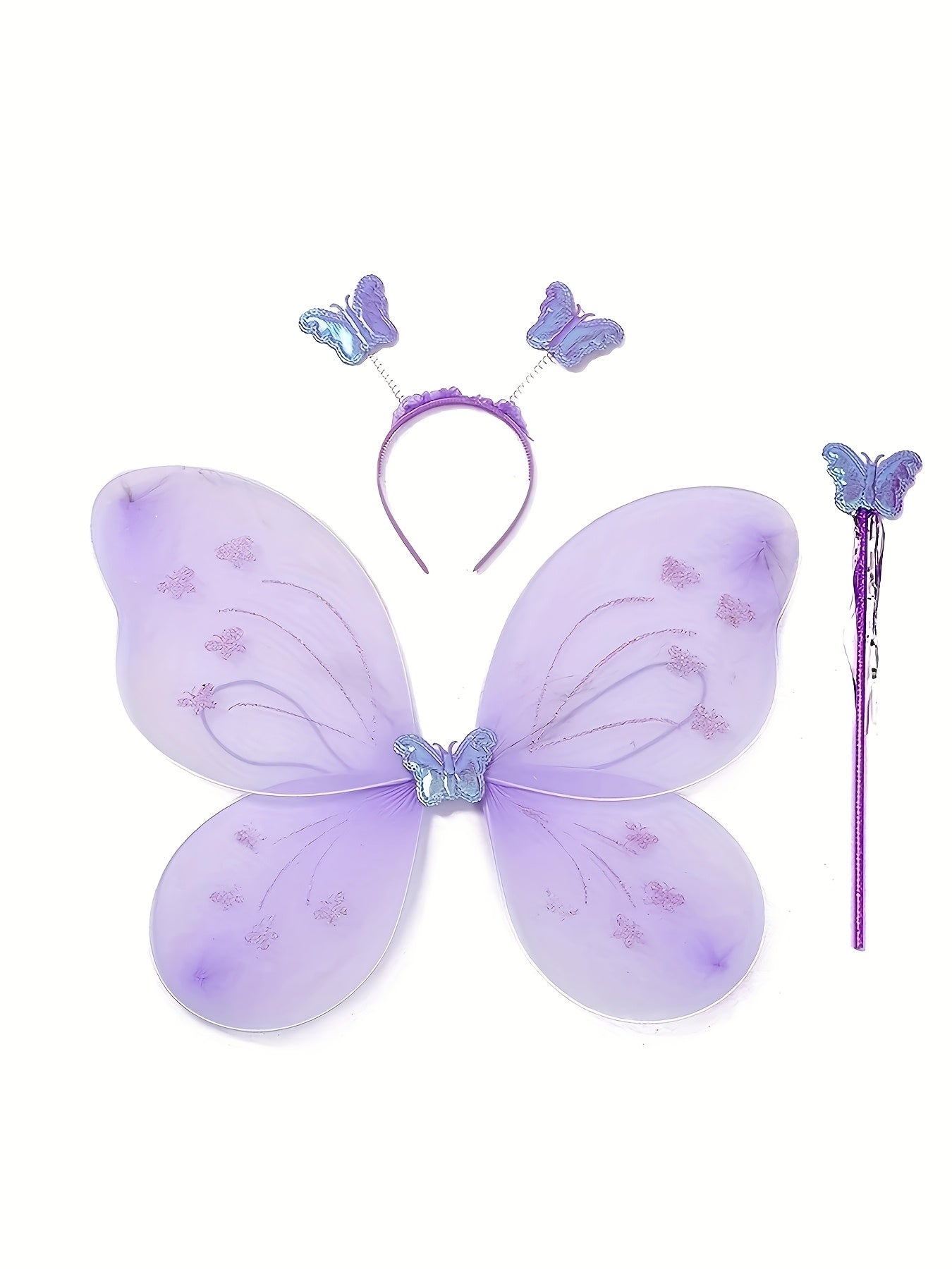 Magische prinsessenjurk set 4-delig | Word een sprookjesfee