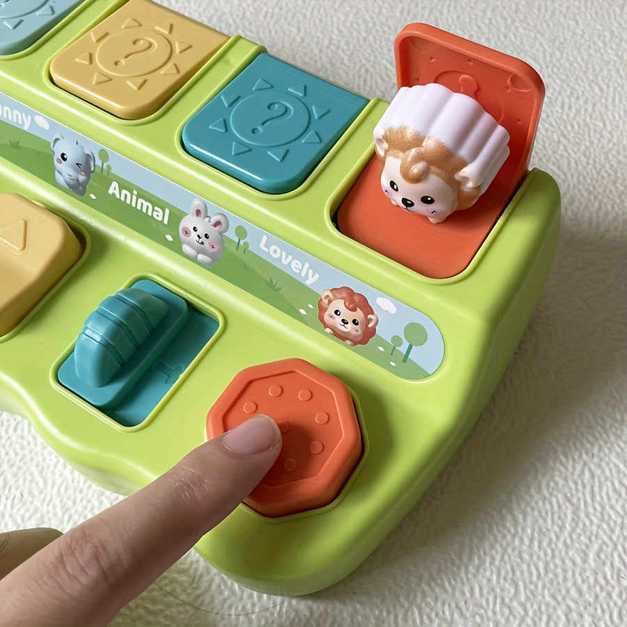 Interactieve Pop-Up Dierenbox | Educatief Speelgoed voor Logica & Geheugen | Perfect Cadeau voor Verjaardag of Feestdagen