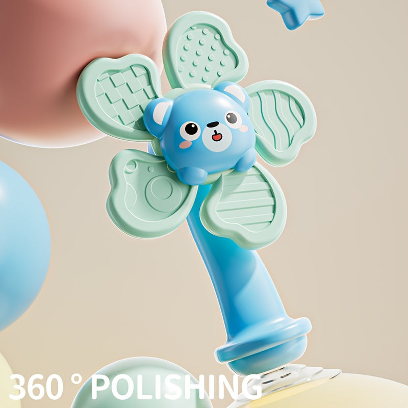 Sensorische Spinner met Zuignap voor Baby en Peuter - Draaiend Windmolen Speelgoed voor Jongens en Meisjes - Ideaal Reisspeelgoed voor Kinderen vanaf 0 Jaar