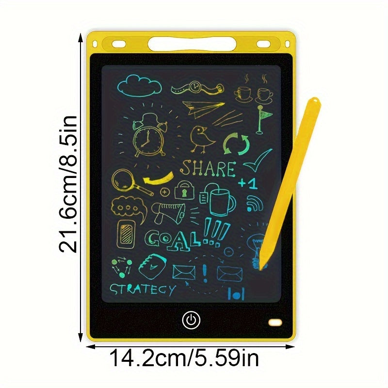 LCD Schrijftablet Doodle Board | 8,5 Inch Educatief Tekenbord Voor Peuters