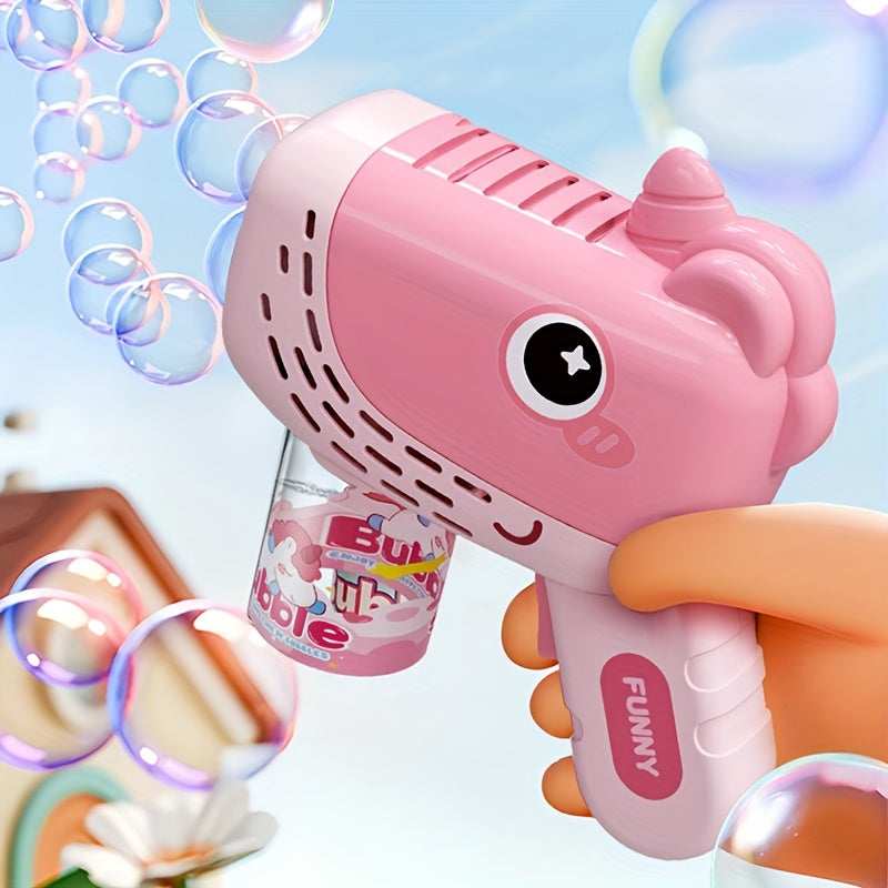 Bellenblaasmachine voor Kinderen zonder Navulvloeistof | Bubbelpistool Cadeau voor Binnen & Buiten â Jongens & Meisjes