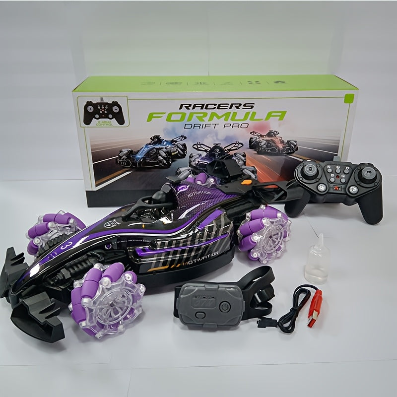 2025 RC Stunt Auto met Rook & Drift | 4WD | Handbesturing | Off-Road Speelgoed