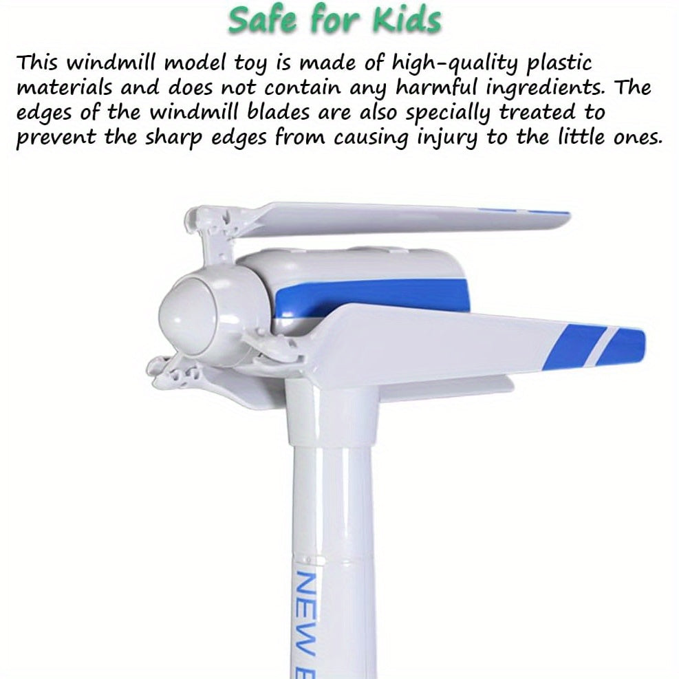 Windturbine Model Speelgoed | Groot Windmolen Wetenschappelijk DIY Bouwpakket – Educatief & Creatief