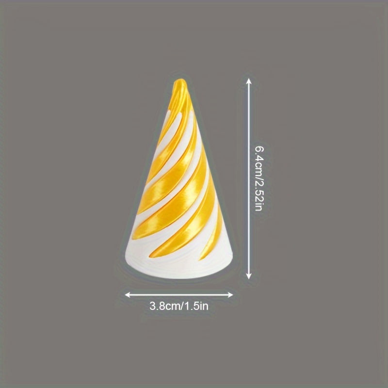 Dubbelzijdige Kinetische Spinning Cone | 3D Spiraalspeelgoed | Voor Leeftijd 14+ | Halloween/Kerstcadeau