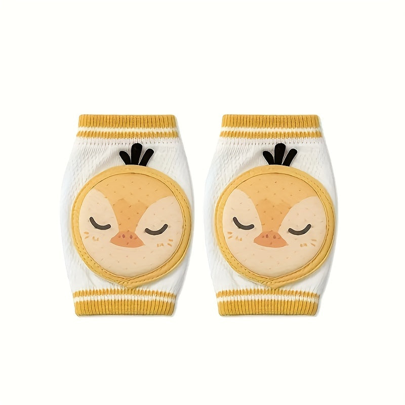 Knie- en Elleboogbescherming voor Kruipen | Dunne Elleboogbescherming voor Peuters, Anti-Val, Kruip- en Loopbescherming voor Baby's 0-3 Jaar