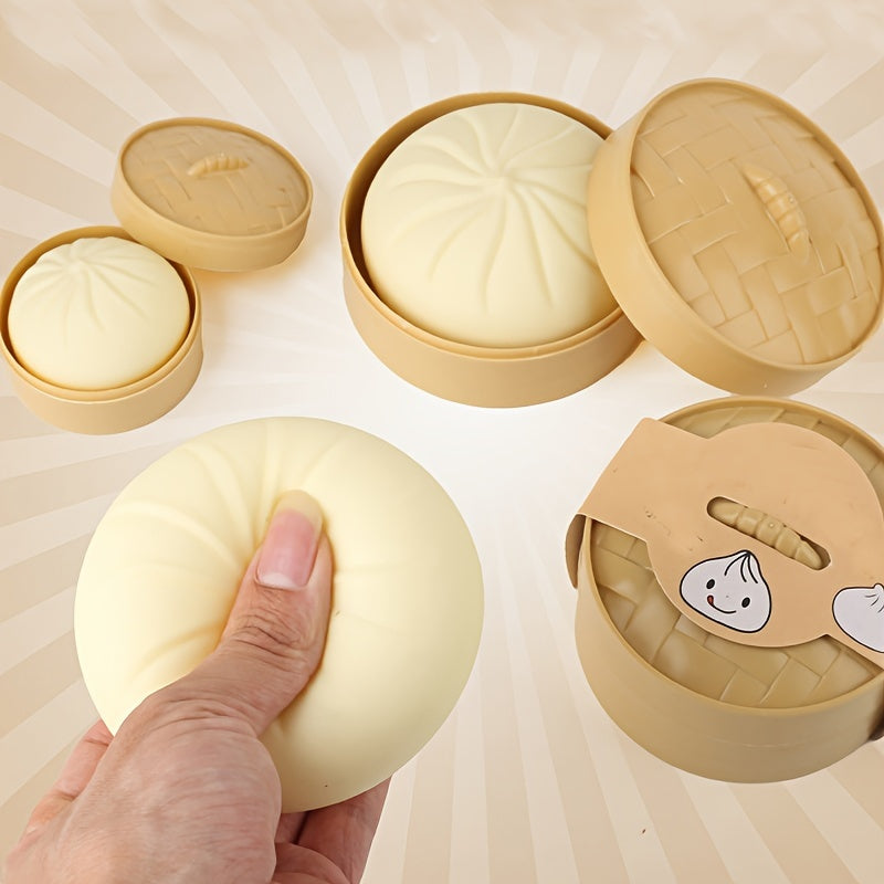 Squeeze Stoommandje Speelgoed | Stressverlichting voor Kinderen 3+