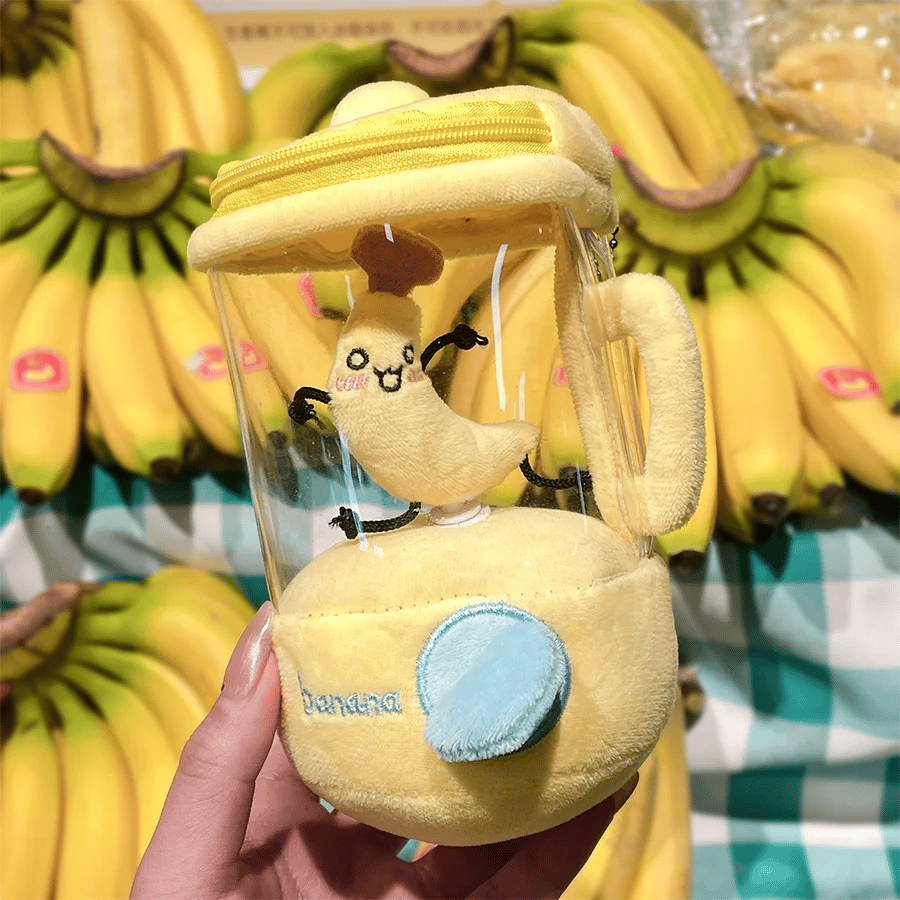 Fruit Blender Draaibare Knuffel | Interactief pluche speelgoed voor kinderen