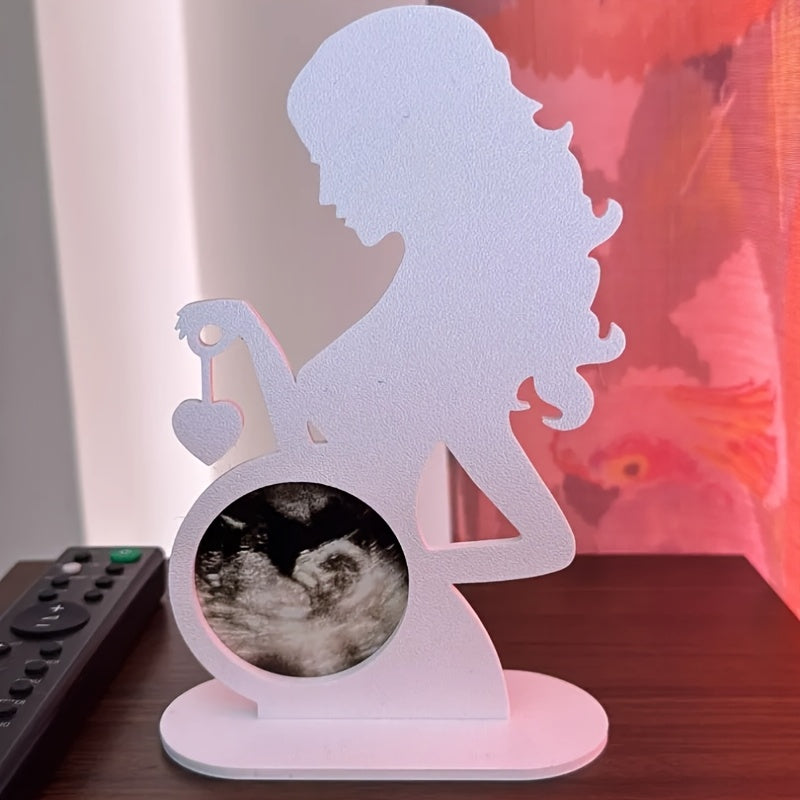 Echografie fotolijst boho stijl | Zwangerschap souvenir